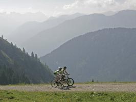 Mountainbiken im Tannheimer Tal